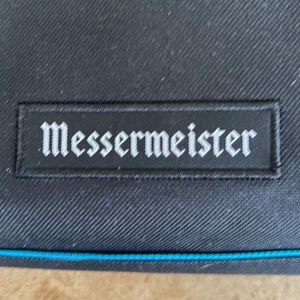 Messermeister 12 Pocket Black Padded Knife Roll
